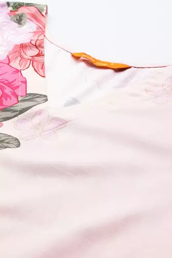 Floral Printed Kurta with Trousers