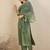 Floral Embroidered Straight Kurta With Trousers & Dupatta