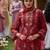 Women Floral Embroidered Regular Thread Work Kurta with Trousers & With Dupatta