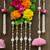 handmade artificial flower bead toran for home door decor