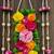 handmade artificial flower bead toran for home door decor