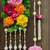 handmade artificial flower bead toran for home door decor
