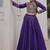 Purple Roman Chaniya Choli - Free Size 