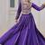 Purple Roman Chaniya Choli - Free Size 