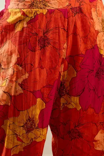Women Orange Kurta Sets