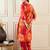 Women Orange Kurta Sets