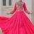 Rani Pink Roman Chaniya Choli - Free Size 