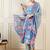 Floral Printed V-Neck Pure Cotton Straight Kurta With Trousers & Dupatta