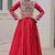Maroon Roman Chaniya Choli - Free Size 