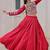 Maroon Roman Chaniya Choli - Free Size 