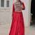 Maroon Roman Chaniya Choli - Free Size 
