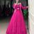 Rani Pink Pure Rayon Chaniya Choli With Koti - Free Size 