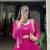 Rani Pink Pure Rayon Chaniya Choli With Koti - Free Size 