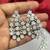Cubic Zirconia Bridal Necklace and Earrings Set, Crystal Statement Wedding Jewelry