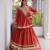 Rust Kora Cotton Chaniya Choli (Free Size Stitched)