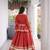 Rust Kora Cotton Chaniya Choli (Free Size Stitched)
