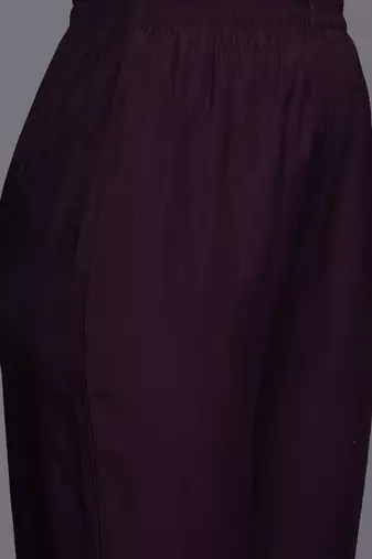 Ethnic Motifs Embroidered Straight Thread Work Kurta With Trousers & Dupatta