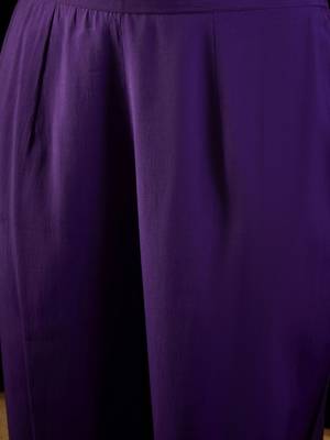 Round Neck Ethnic Motifs Embroidered Sequinned Kurta with Trouser & Dupatta 4