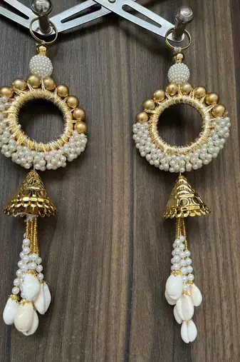 traditional moti chudi tassel door hanging for home decor pack of 2