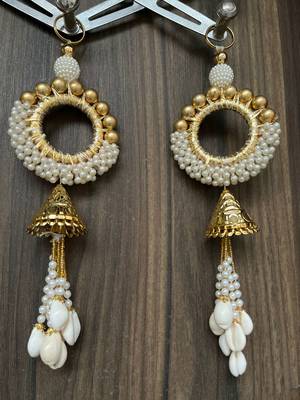 traditional moti chudi tassel door hanging for home decor pack of 2 3