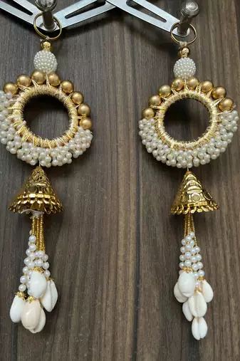 traditional moti chudi tassel door hanging for home decor pack of 2