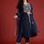 Yoke Design Thread Work Kurta With Trousers & Dupatta