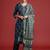 Floral Printed Pure Cotton Kurta With Trousers & Dupatta