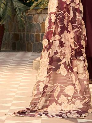V Neck Ethnic Motifs Embroidered Regular Thread Work Kurta with Salwar & Dupatta 3