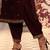 V Neck Ethnic Motifs Embroidered Regular Thread Work Kurta with Salwar & Dupatta