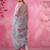 Mauve Ethnic Motifs Embroidered Regular Kurta with Trousers & Dupatta