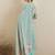 V Neck Floral Printed Mirror Work Pure Cotton Kurta with Trouser & Dupatta