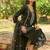 Ethnic Motifs Embroidered Regular Thread Work Kurta with Trousers & Dupatta