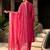 Floral Embroidered Regular Thread Work Straight Kurta with Trousers & Dupatta