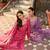 Floral Embroidered Regular Thread Work Straight Kurta with Trousers & Dupatta