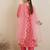 Printed Regular Kurta with Trousers & Dupatta