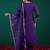 Floral Embroidered Straight Kurta With Trousers & Dupatta