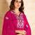 Floral Embroidered Regular Kurta With Trousers & Dupatta