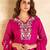 Floral Embroidered Regular Kurta With Trousers & Dupatta