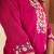 Floral Embroidered Regular Kurta With Trousers & Dupatta