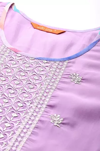 Women Floral Embroidered Regular Pure Cotton Kurta with Trousers & Dupatta