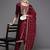 Women Ethnic Motifs Yoke Design Regular Sequinned Kurta with Trousers & Dupatta