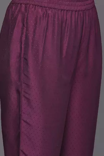 Women Yoke Design Empire Sequinned Kurta with Trousers & Dupatta