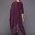 Women Yoke Design Empire Sequinned Kurta with Trousers & Dupatta