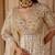 Daisy ivory embroidered silk chanderi anarkali set