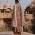 Pink embroidered silk chanderi anarkali set