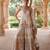 Daisy ivory embroidered silk chanderi sharara set