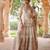 Daisy ivory embroidered silk chanderi sharara set