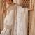 Daisy ivory embroidered silk chanderi sharara set