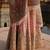 Pink embroidered silk chanderi sharara set