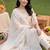 Women Floral Embroidered Regular Thread Work Pure Cotton Kurta with Trousers & With Dupatta
